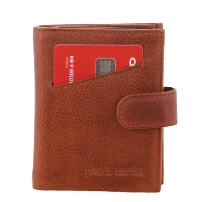 Pierre Cardin - Vert leather wallet w slider PC3644 - Tan-3