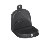 Pierre Cardin - PC10315 Leather Horseshoe Coin Purse - Black