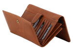 Pierre Cardin PC1976 Cognac Leather Ladies Wallet
