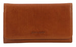 Pierre Cardin PC1976 Cognac Leather Ladies Wallet