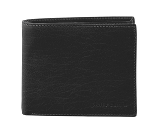 Pierre Cardin - PC2819 Rustic Leather Mens Wallet - Black