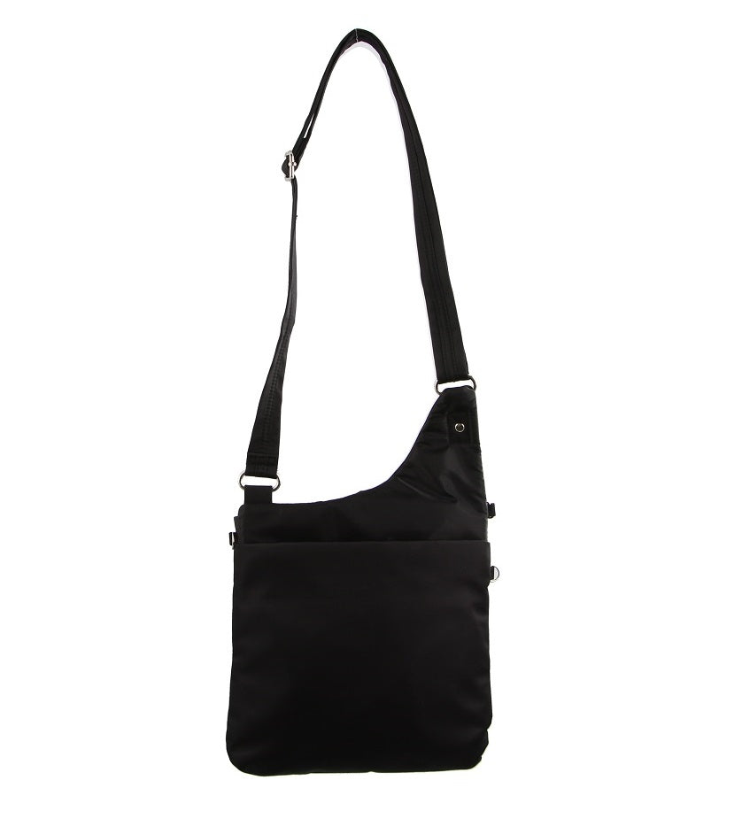 Pierre Cardin - 2416 Nylon Crossbody Bag - Black - 0