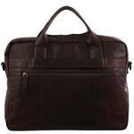 Pierre Cardin - PC2807 Rustic Leather Work/Computer Bag - Chestnut