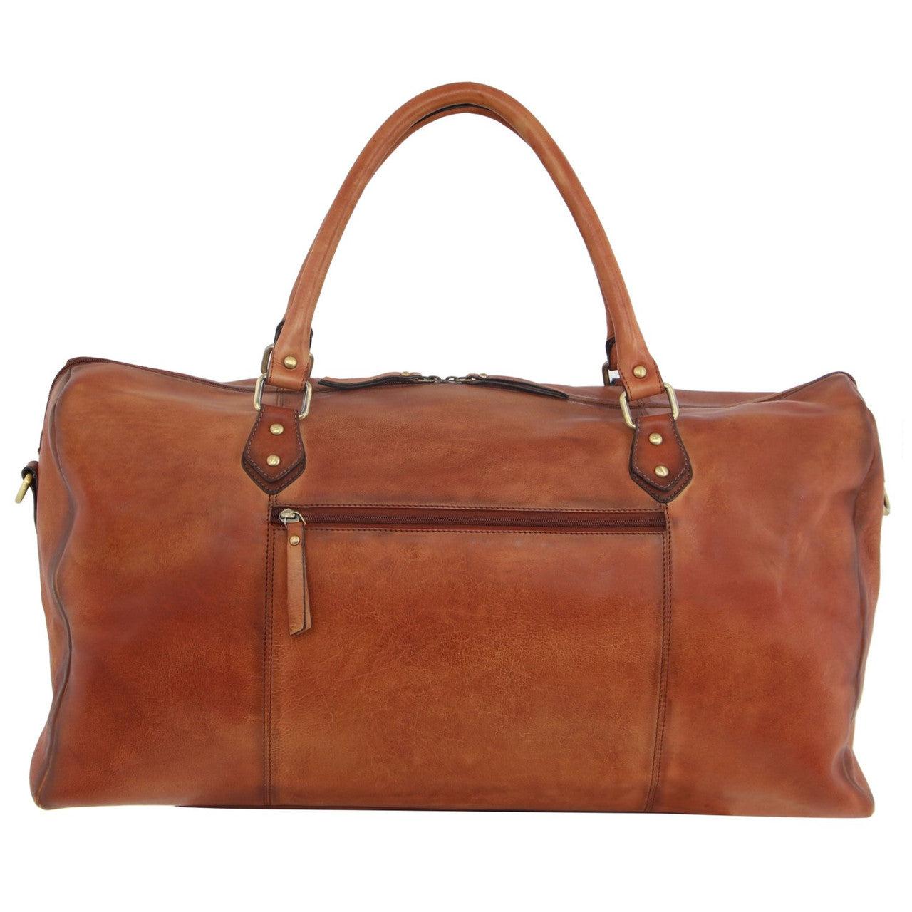 Pierre Cardin - 56cm Leather overnight bag PC3335 - Cognac-3
