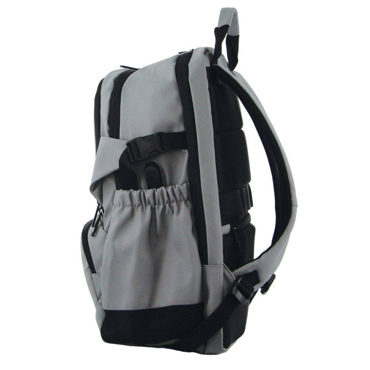 Pierre Cardin - PC3622 15in Laptop backpack w USB port - Grey-2