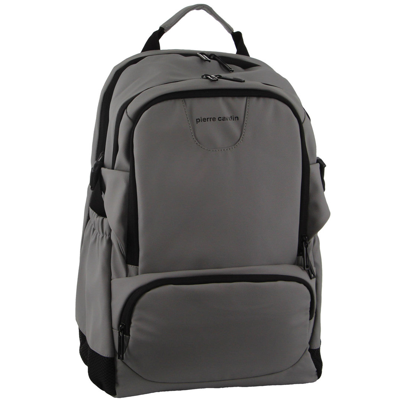 Pierre Cardin - PC3622 15in Laptop backpack w USB port - Grey