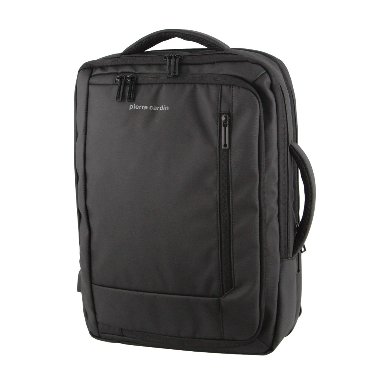 Pierre Cardin -PC3623 Top & Side handle 15in Laptop backpack w USB port - Grey-1