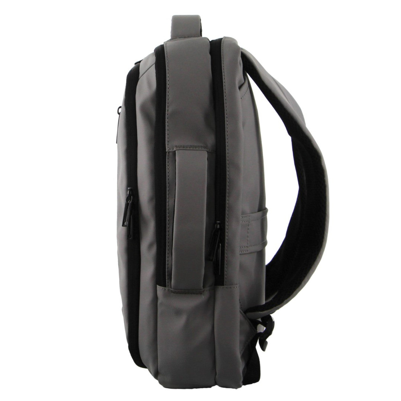 Pierre Cardin - PC3623 Top & Side handle 15in Laptop backpack w USB port - Black - 0