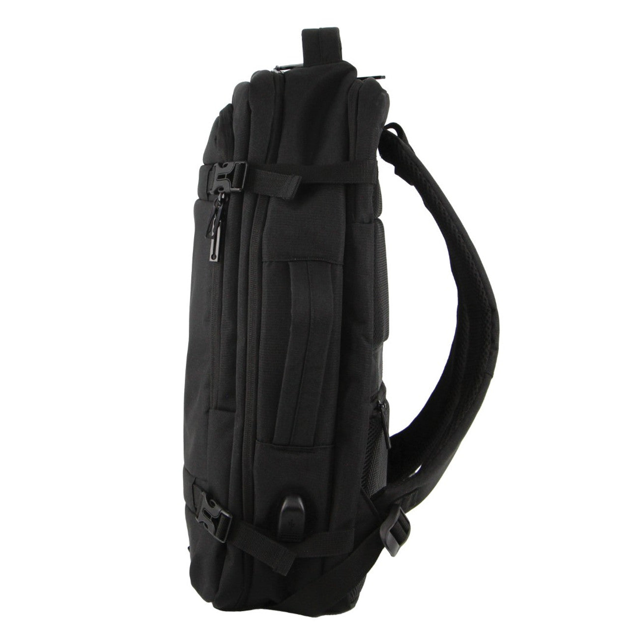 Pierre Cardin - PC3626 Travel Laptop backpack w USB port - Black-2
