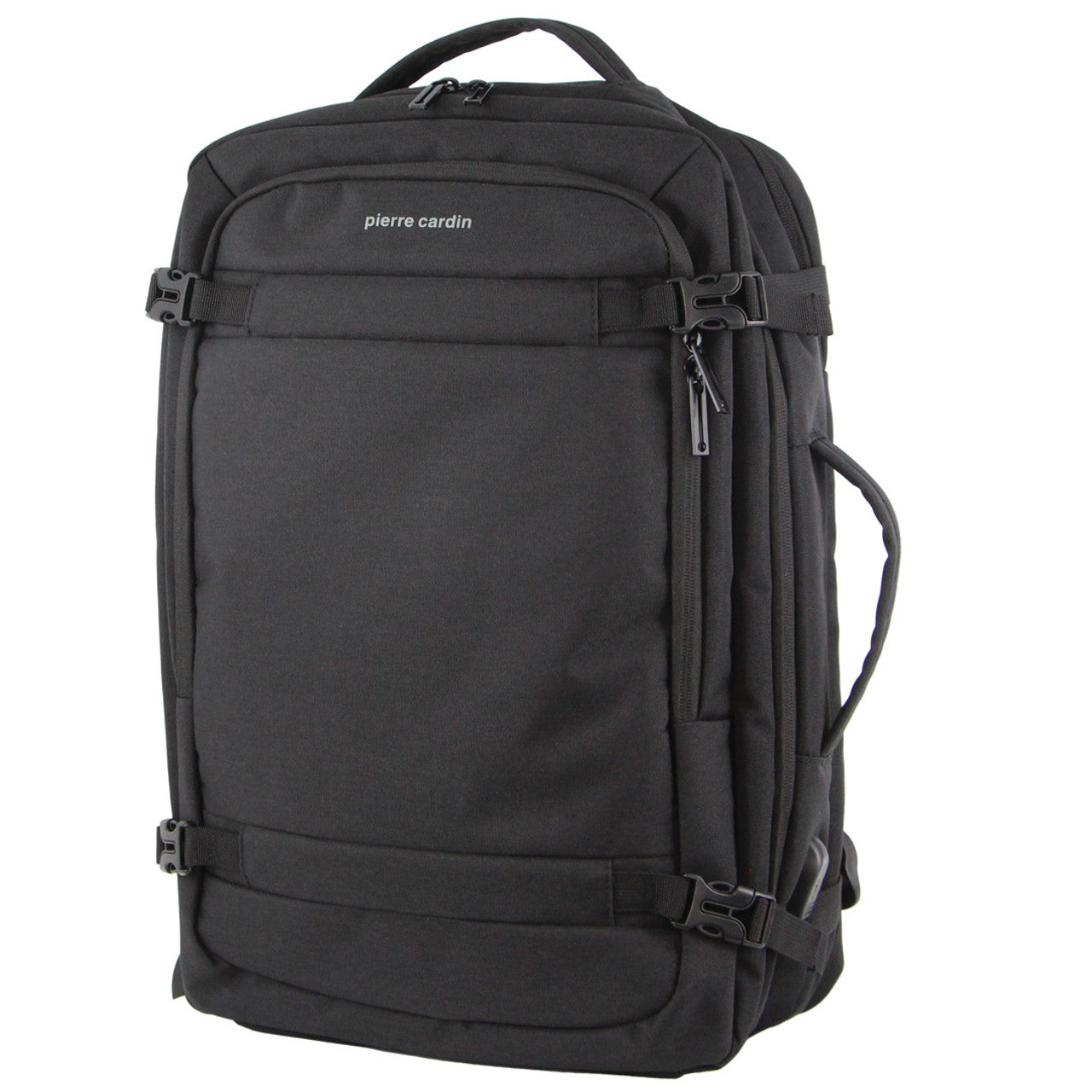 Pierre Cardin - PC3626 Travel Laptop backpack w USB port - Black