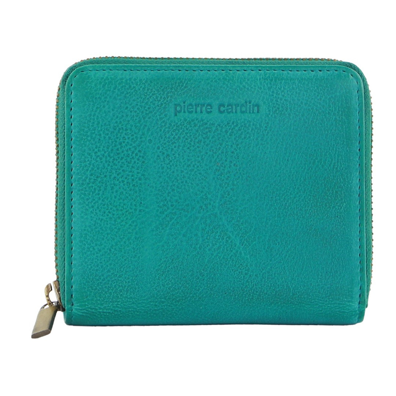Pierre Cardin - PC3633 Small zip Wallet - Turquoise-1