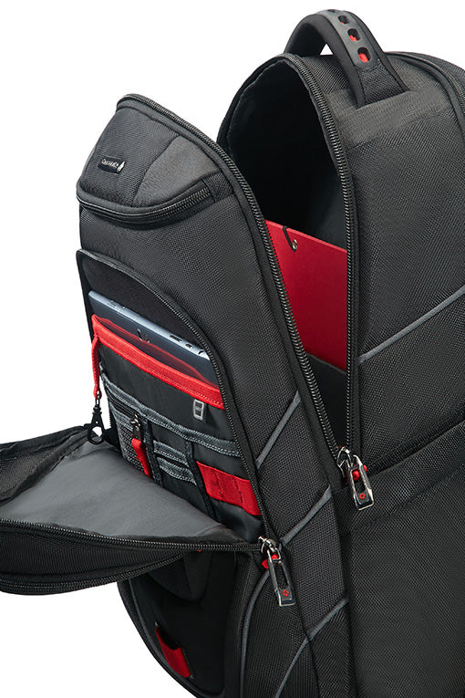 Samsonite Leviathan 17.3inch Laptop Backpack Black Red