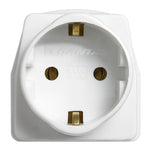 Qantas - European Visitor Travel Adaptor - White