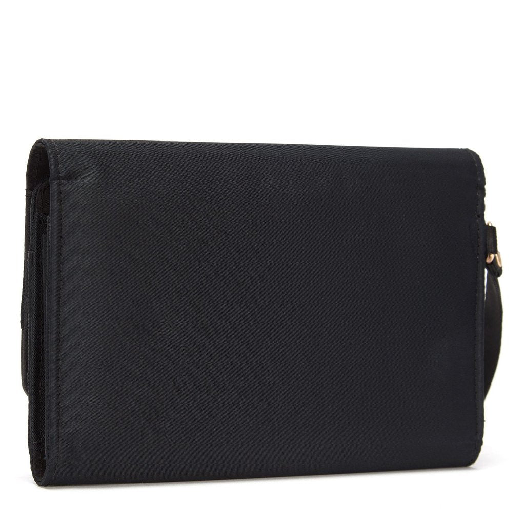 PacSafe - RFIDsafe RFID Blocking Clutch Wallet - Black