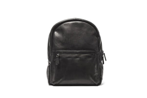 Oran - RH-2625 Bern Medium Leather Backpack - Black