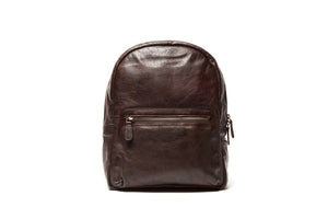 Oran - RH-2625 Bern Medium Leather Backpack - Brown