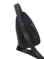 Oran - RH-4605 Mika Leather Sling chest bag - Black