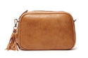 Oran - RH-473 Lucia Crossbody leather bag - Tan