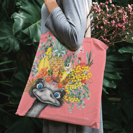 Shopping Tote - Emu-sing Shopper - 0