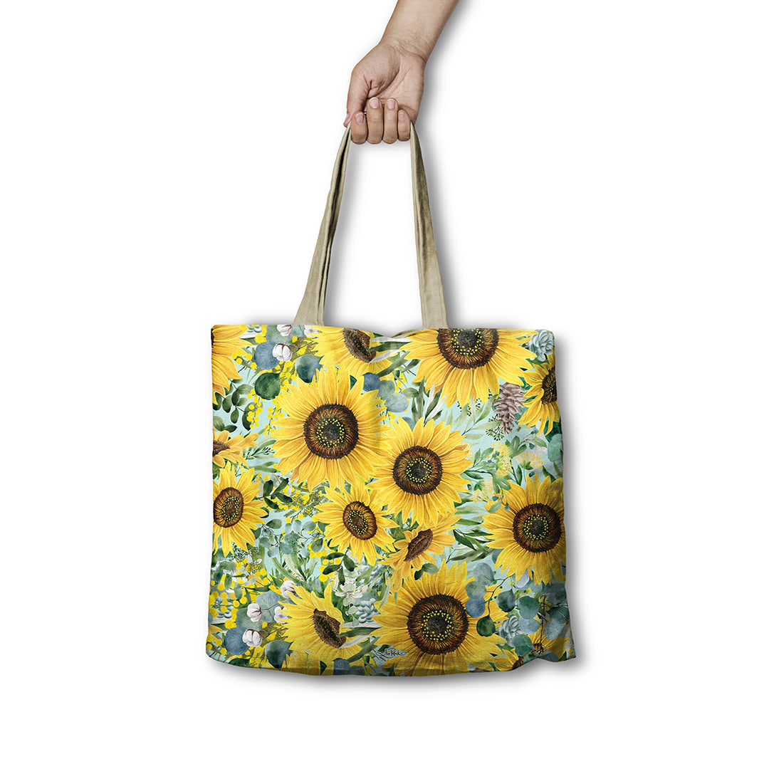 Shopping Tote - Sunflower-1