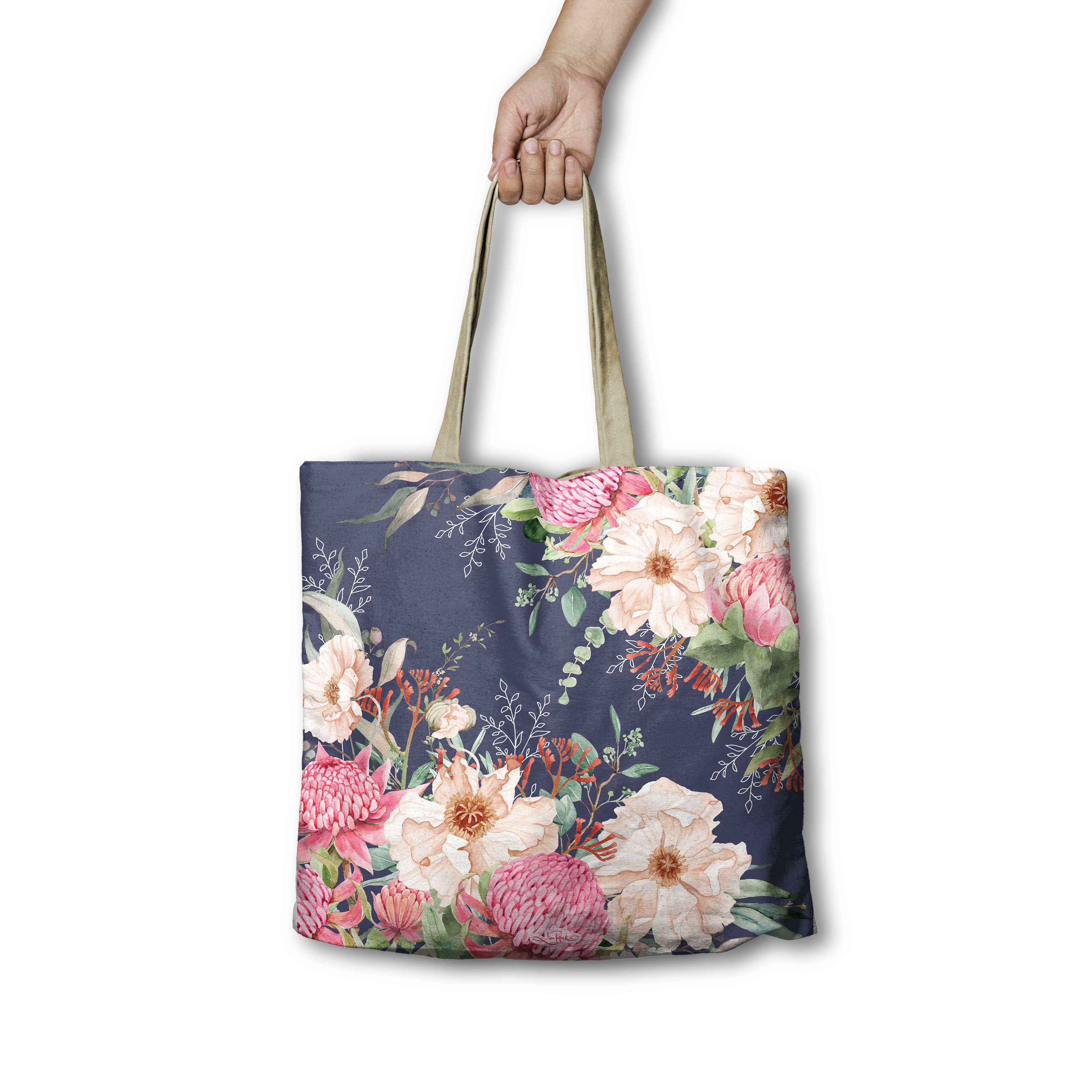 Shopping Tote - Warm Waratahs