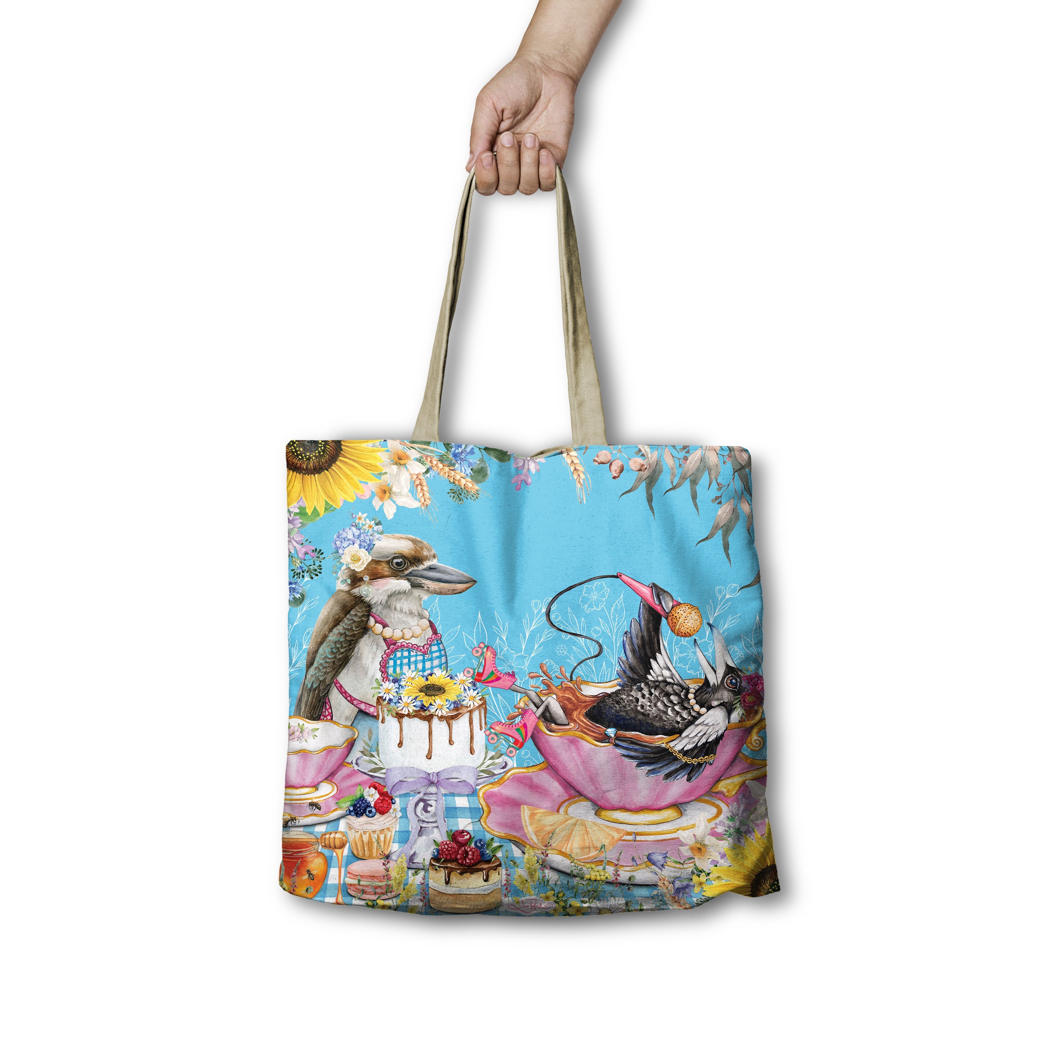 Shopping Tote - CWA Tea Party-1