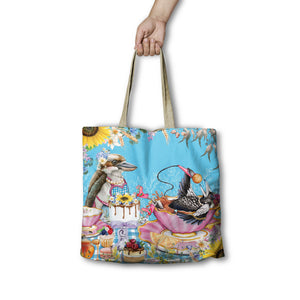Shopping Tote - Cwa Tea Party