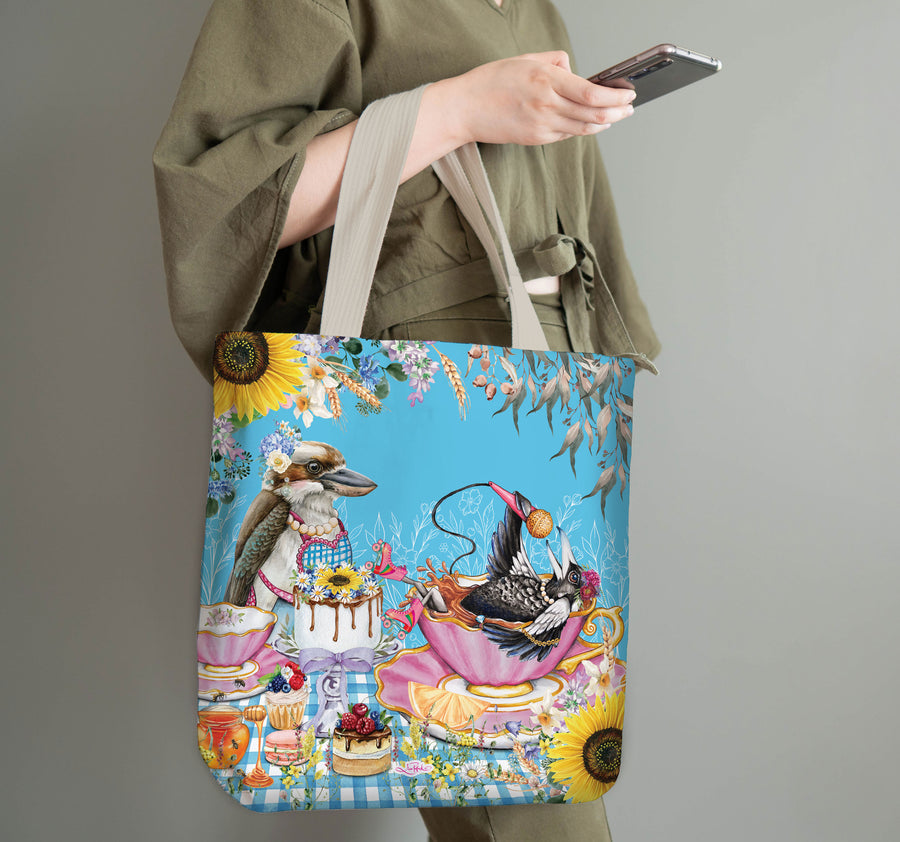 Shopping Tote - CWA Tea Party-2
