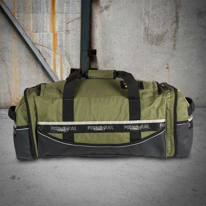 Rugged Extremes - FIFO transit Large Canvas 80Lt bag - Green-3