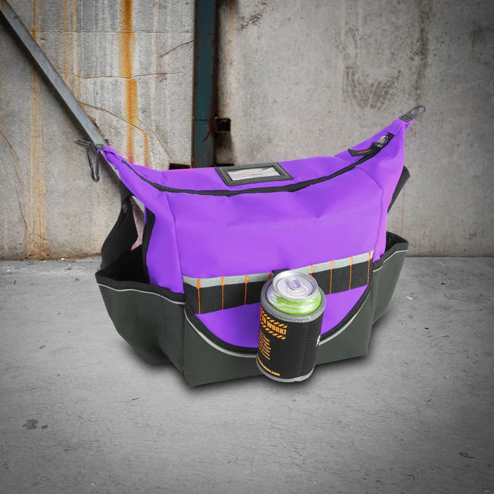 Rugged Extreme - RX05L106PVCPU Insulated Crib bag 15l - Purple - Green-4