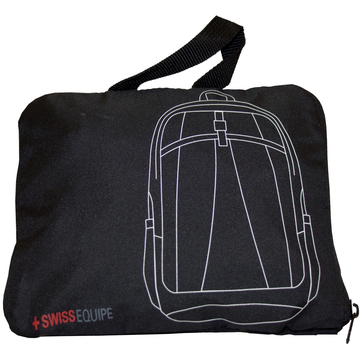 Swiss Equipe - S-E600 Fold up Backpack - Black-3