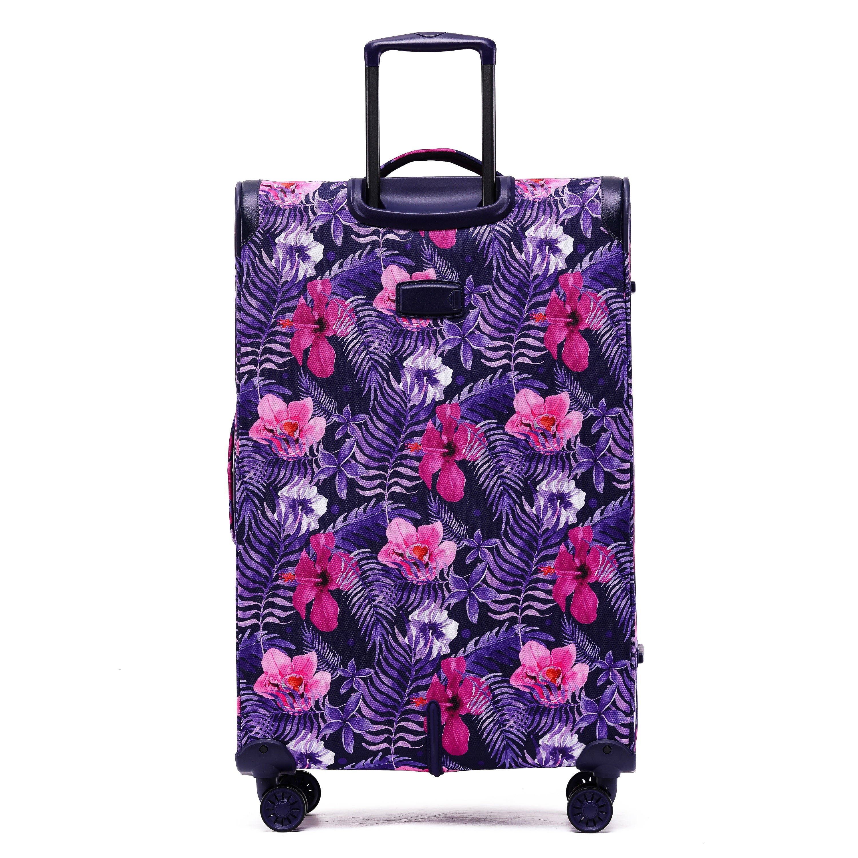 Tosca - So Lite 3.0 25in Medium 4 Wheel Soft Suitcase - Flower-3