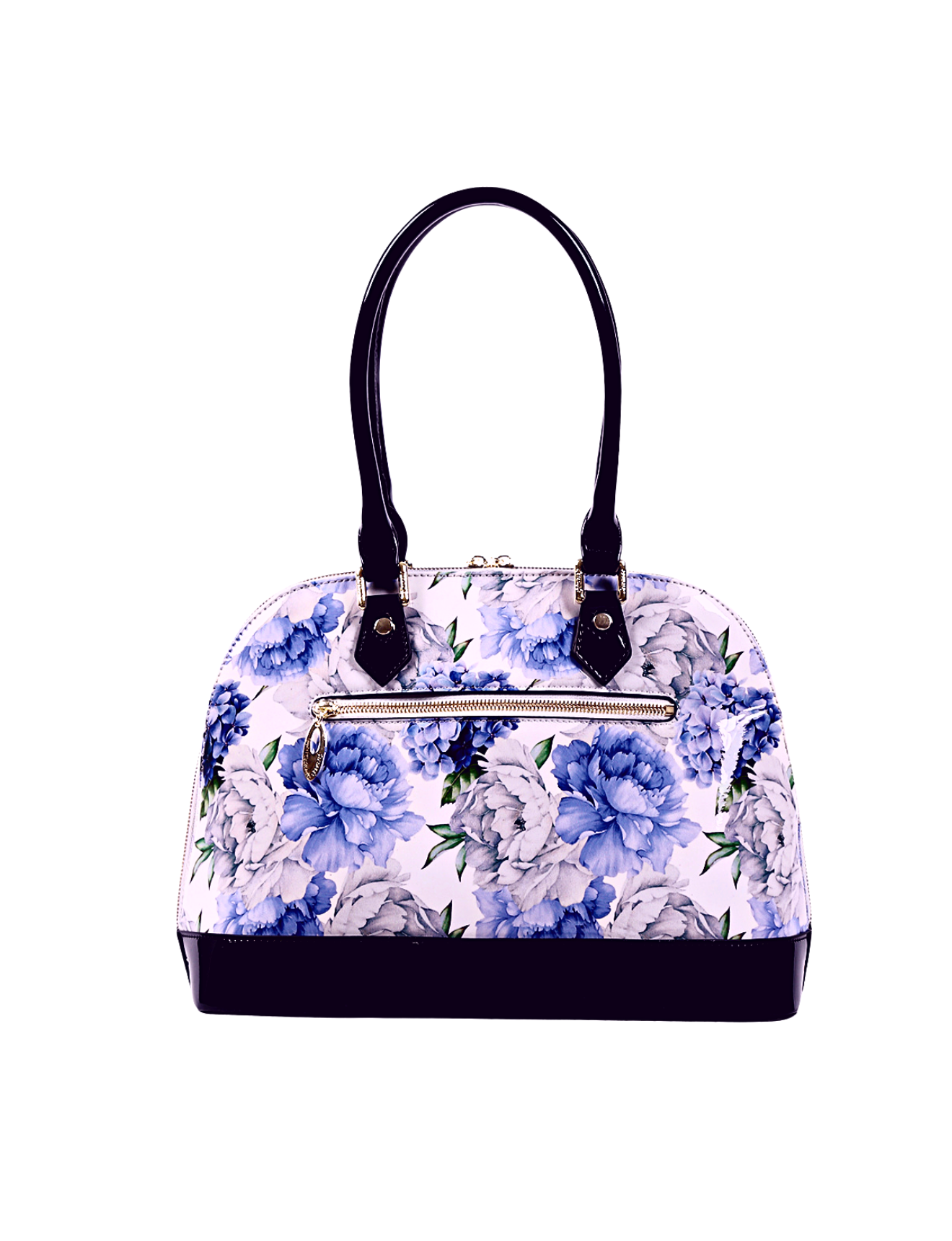 Serenade - SN52-6801 Peony dome leather bag - Peony