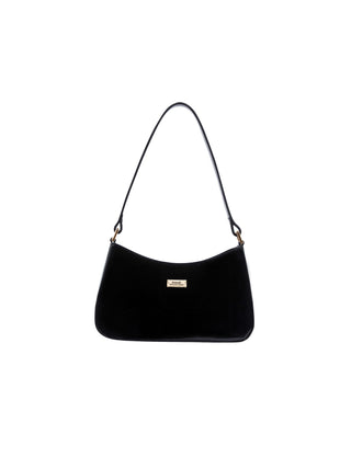 Serenade - Allura SV1-0821 Patent Leather Handbag - Black