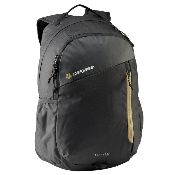 Caribee - Sierra 20lt Sports Backpack - Black/Gold