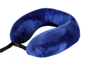 Tosca - TCA002-C Memory Foam Travel Pillow - Navy