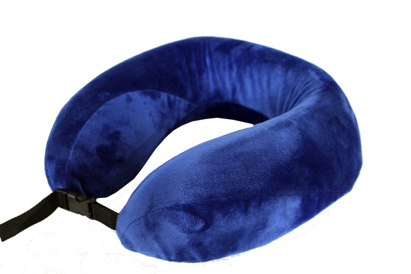 Tosca - TCA002-C Memory Foam Travel Pillow - Navy