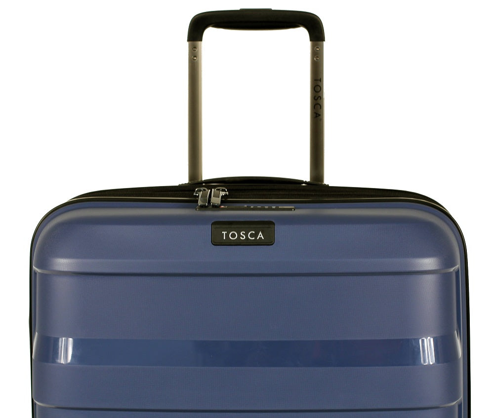 Tosca - Comet 20in Small 4 Wheel Hard Suitcase - Storm Blue-4