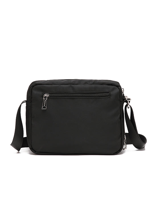 Tosca - TCA952 Anti Theft Shoulder bag - Black – Bags To Go