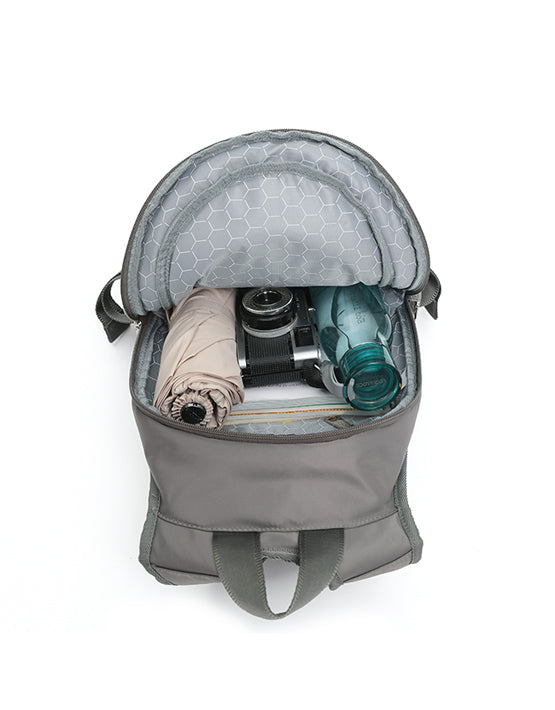 Tosca - TCA953 Anti Theft Slim backpack - Khaki-3