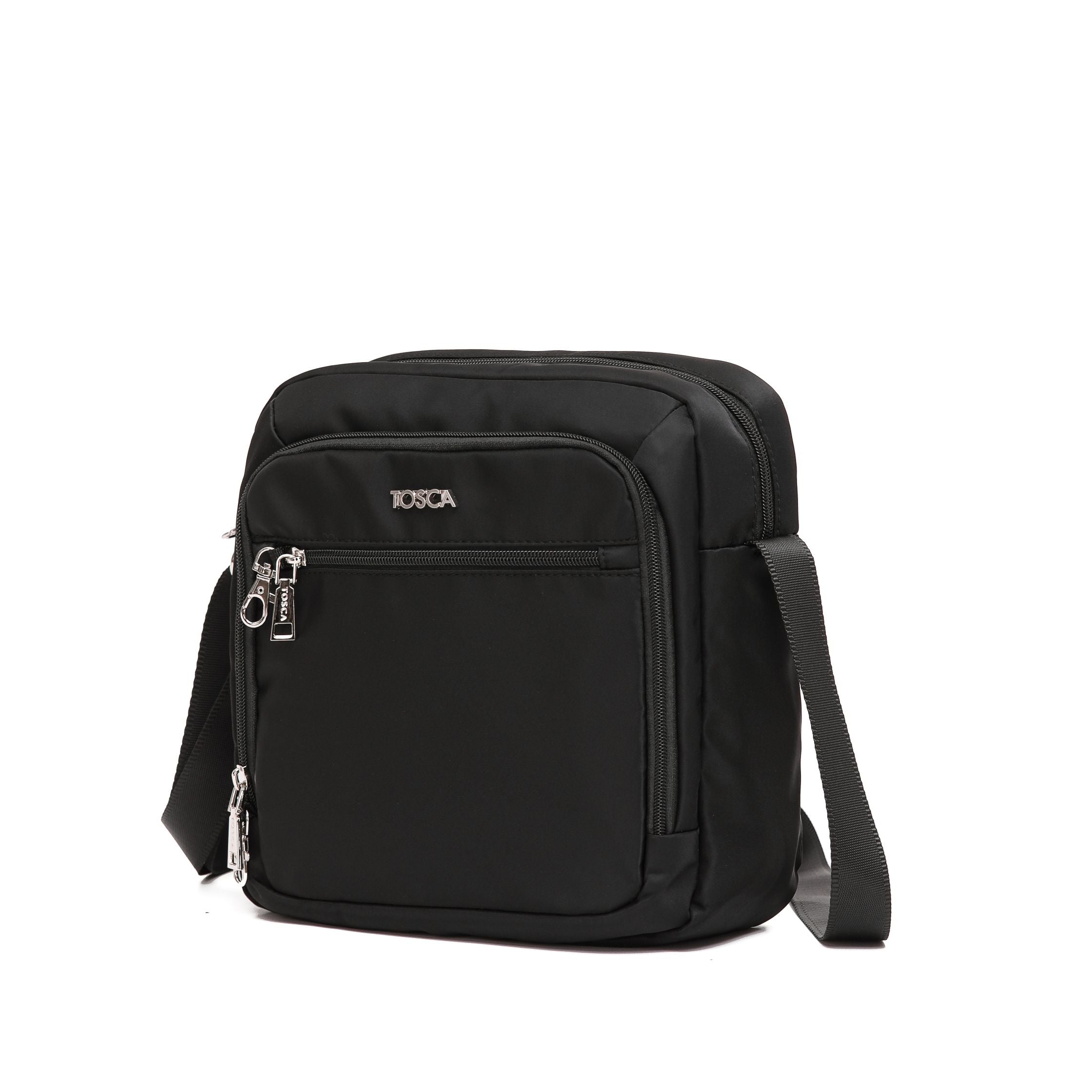 Tosca - TCA94 Anti Theft Square Shoulder bag - Black-1