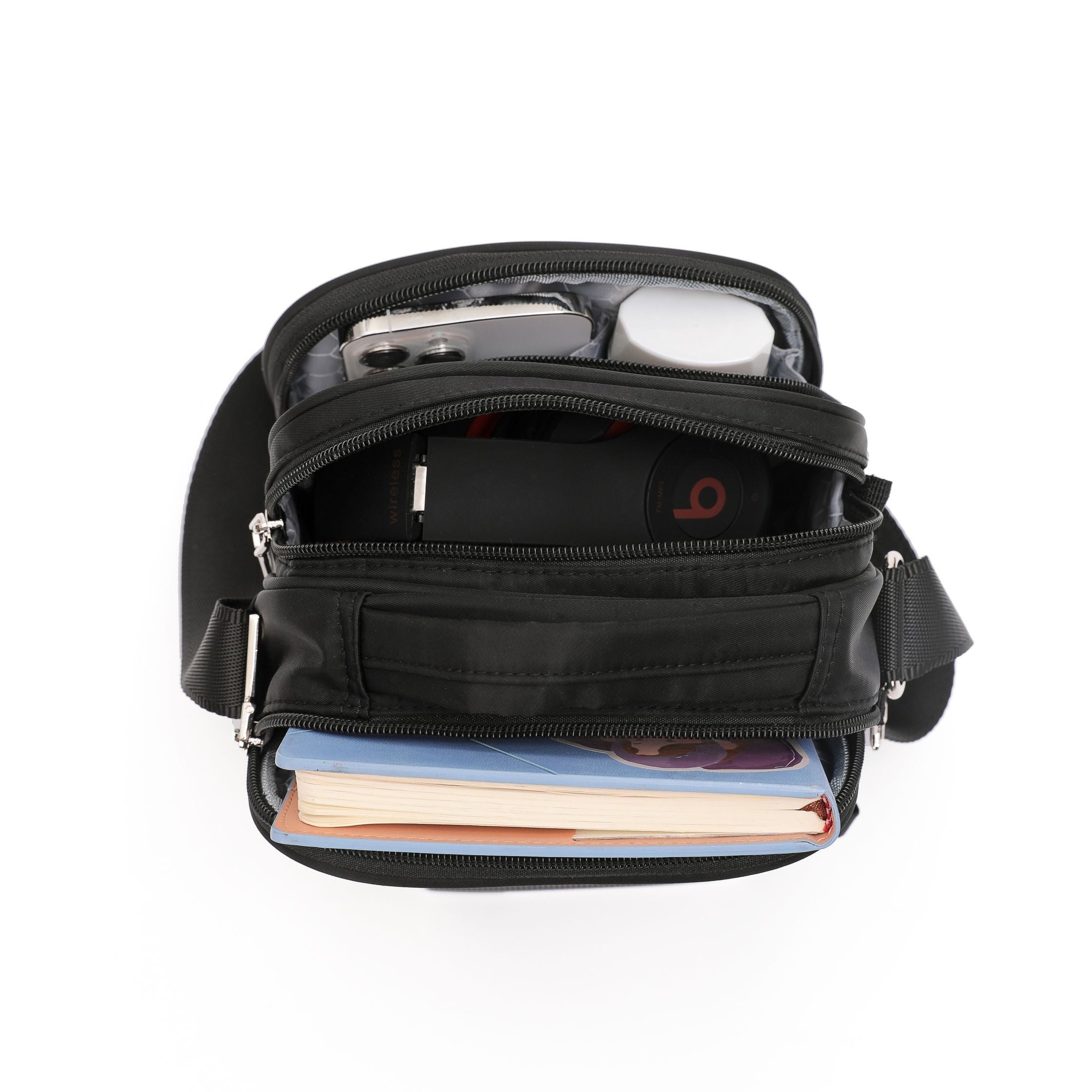 Tosca - TCA955 Small Anti Theft shoulder bag - Black-3