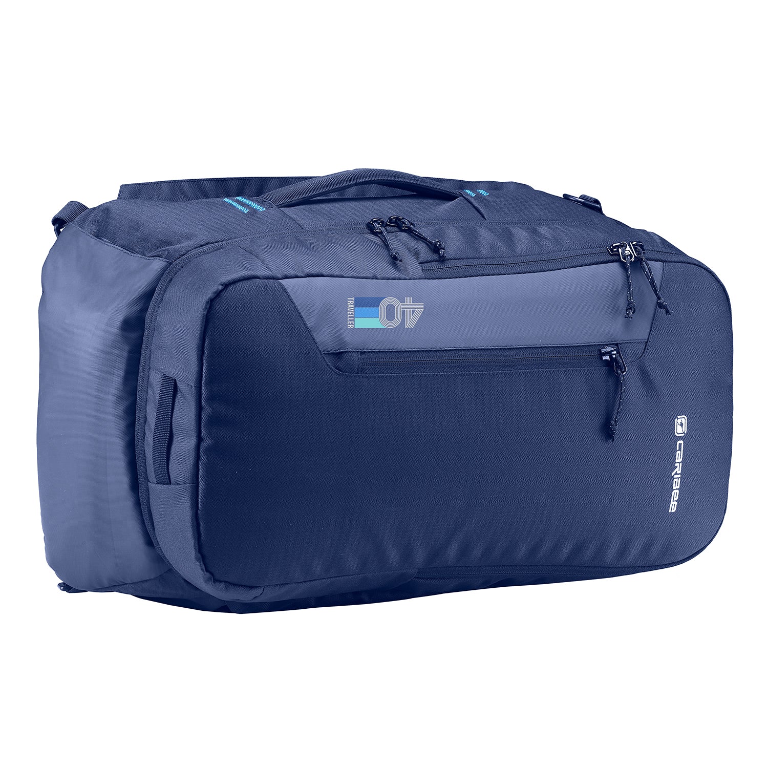 Caribee- 69061 Traveller 40lt Duffle-Backpack travel bag - Navy