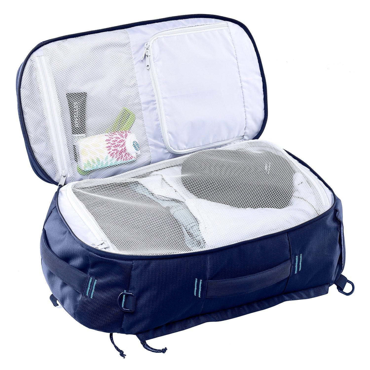 Caribee- 69061 Traveller 40lt Duffle-Backpack travel bag - Navy-4
