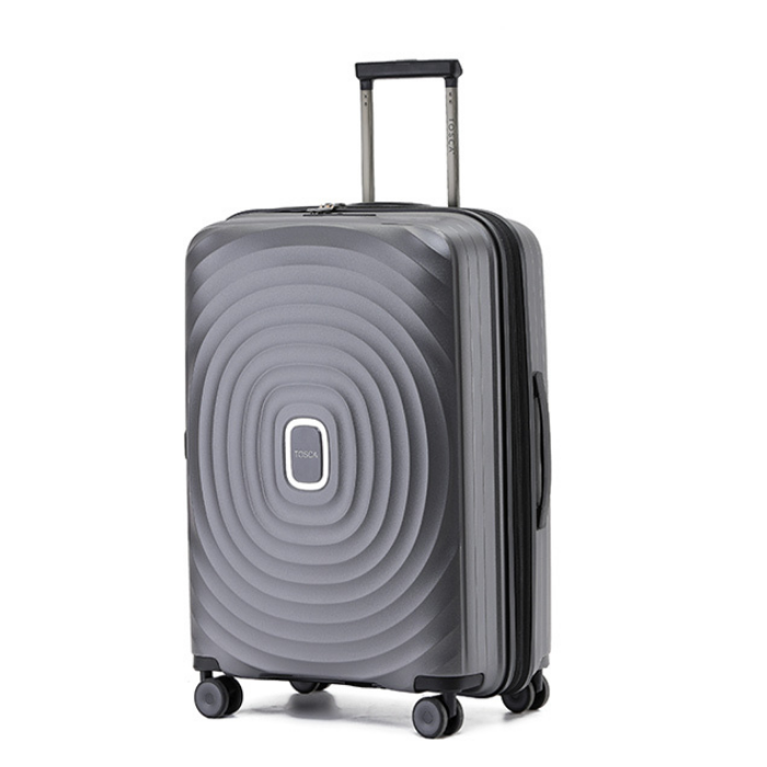 Tosca - Eclipse 25in Medium trolley case - Charcoal-1