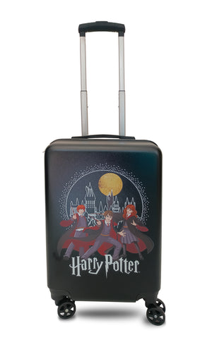 Harry Potter - 20in WB044 Retro Onboard Suitcase - Black