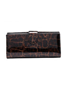 Serenade - Leopard WH701G RFID Protected Large Leather Wallet