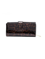 Serenade - Leopard WH701G RFID Protected Large Leather Wallet
