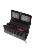 Serenade - Leopard WH701G RFID Protected Large Leather Wallet