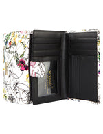 Serenade - Botanics WSH4702(G) RFID Blocking Medium Leather Wallet - Floral